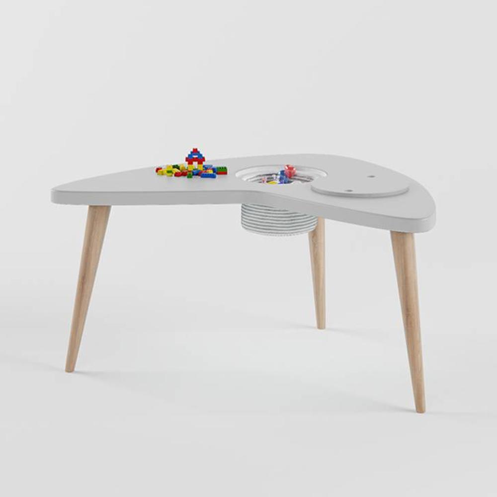 Boomerang Table Storage - White