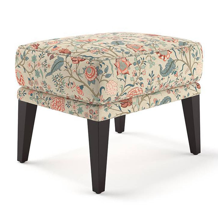 Morgen Ottoman in Multicolor