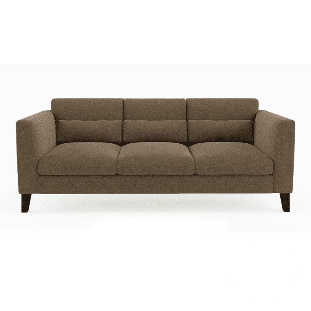 Lewis 3 Seater Fabric Sofa in Dune Colour