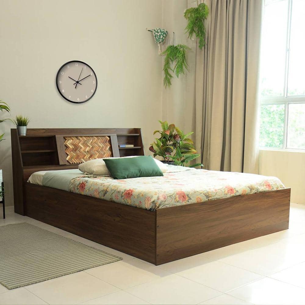 Timber Queen Bed Design 9