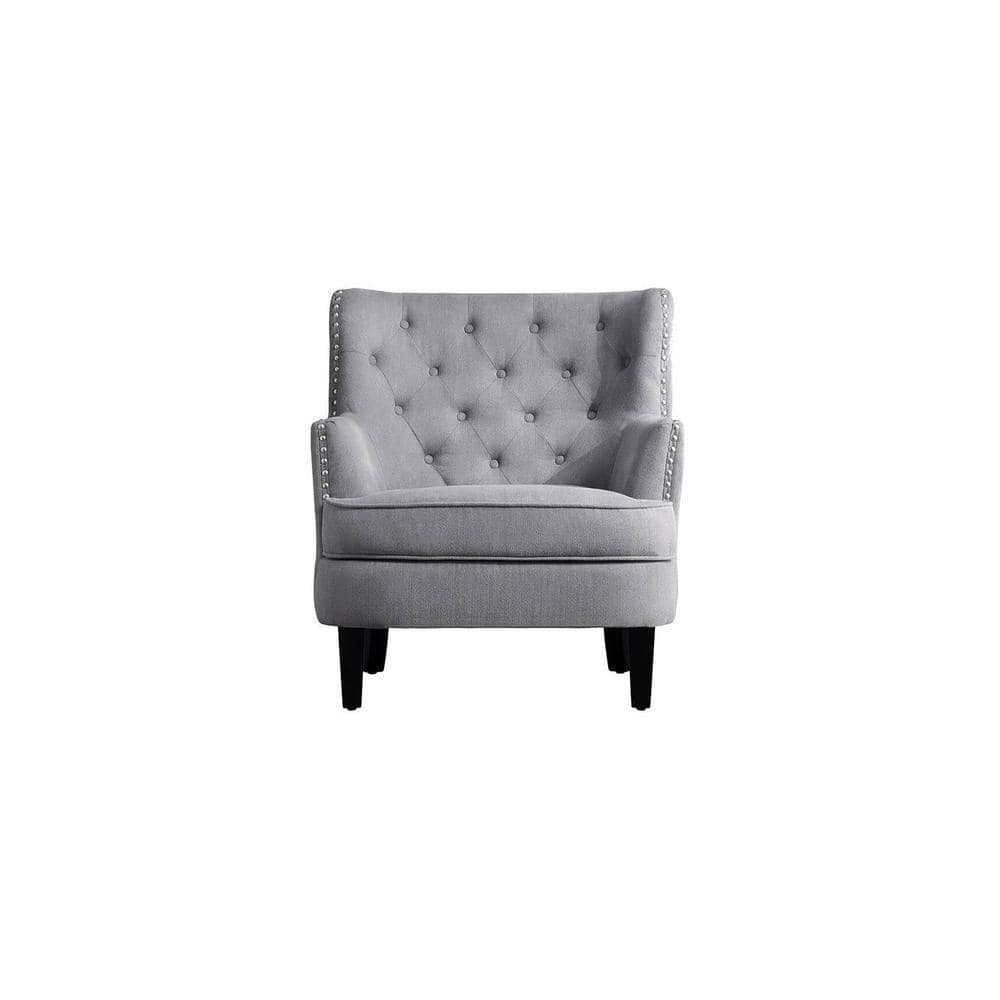 Brogen Accent Chair in Grey Colour