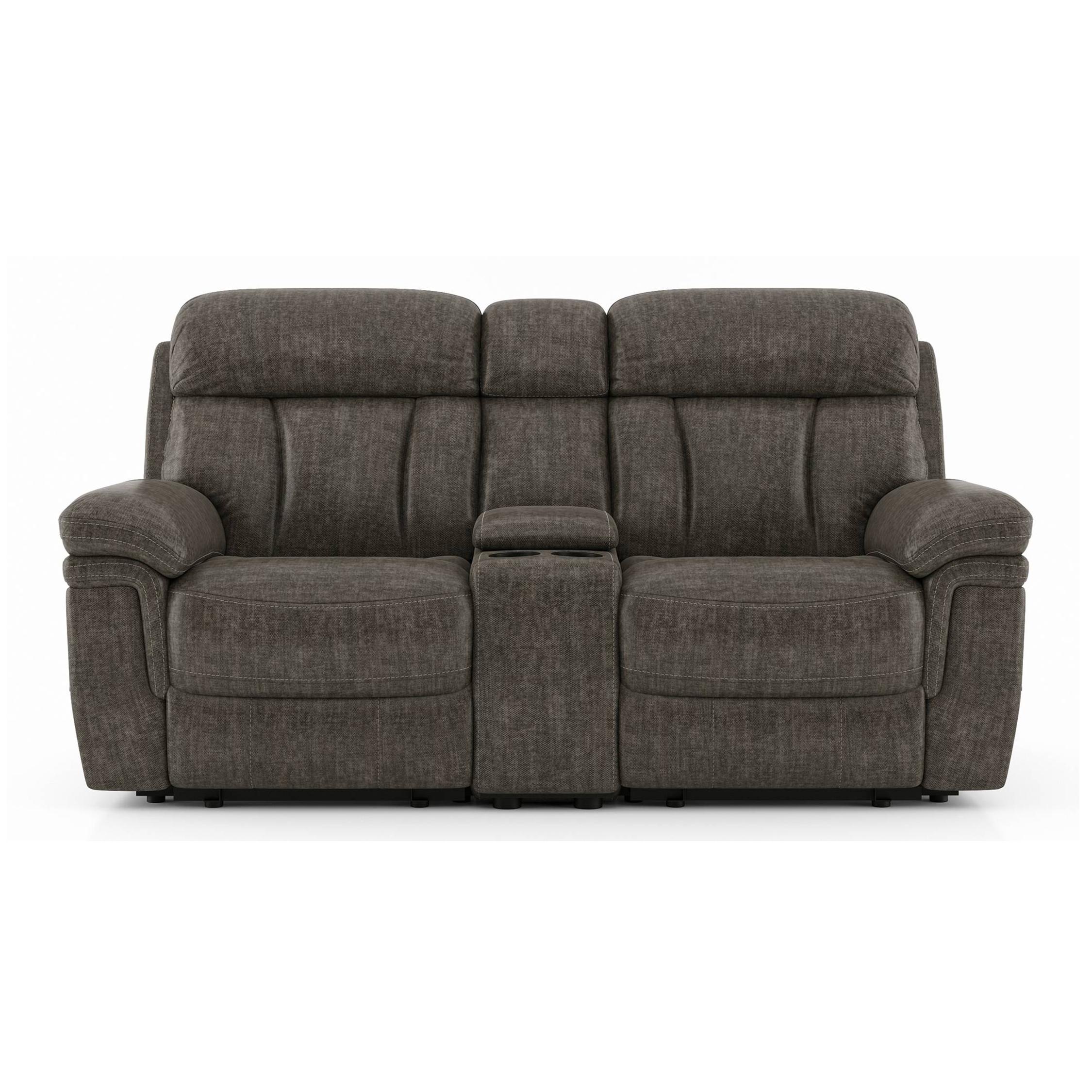 Harris Two Seater Entertainment Recliner Carbon Grey Colour