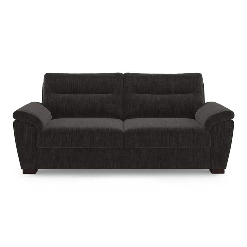 Adelaide Premium 3 Seater Fabric Sofa in Graphite Grey Colour
