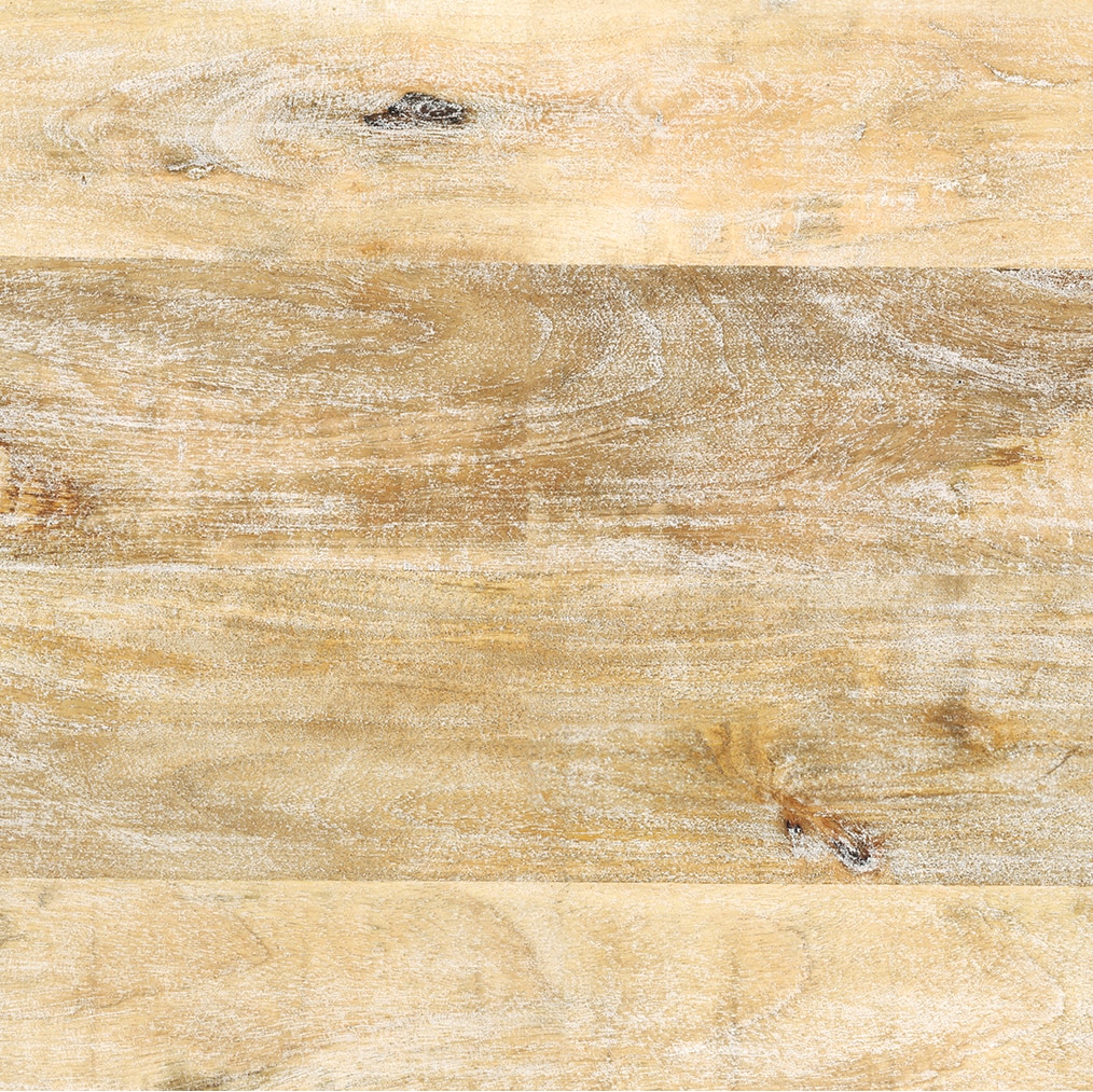 Anokhi Solid Wood Free Standing TV Unit In Rustic White Finish