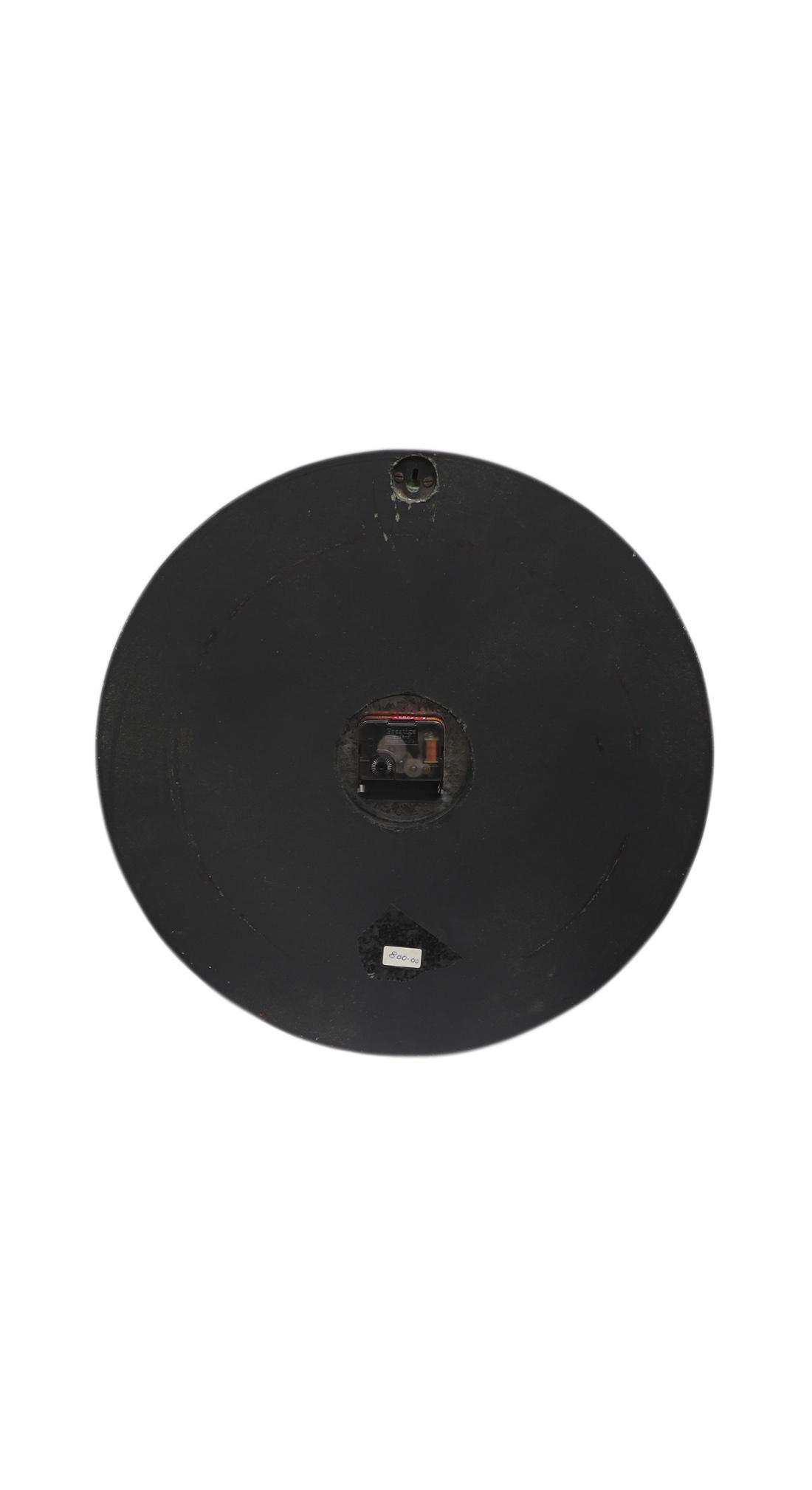 16" Black Dile Victoria Wall Clock
