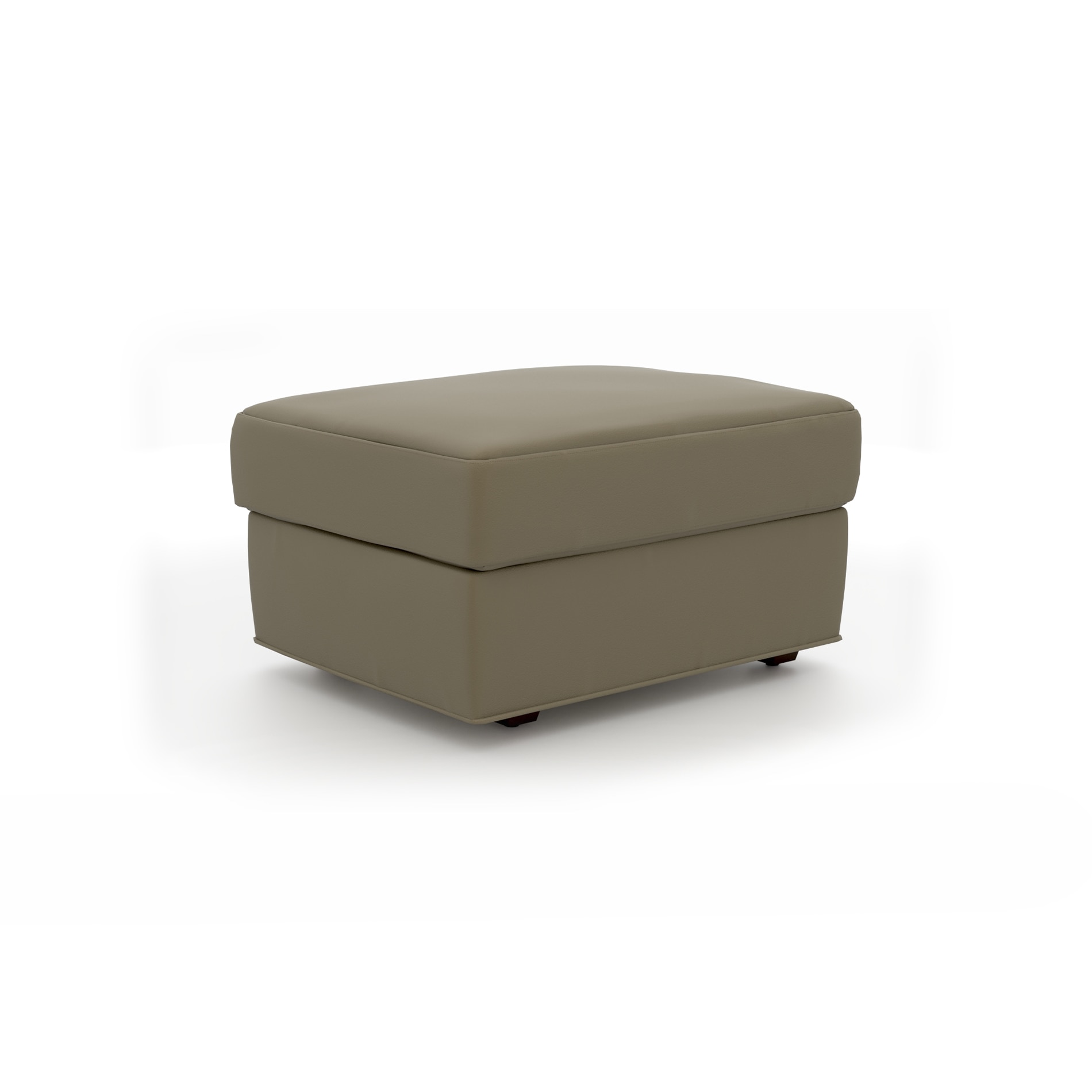 Apollo Compact Leatherette Ottoman