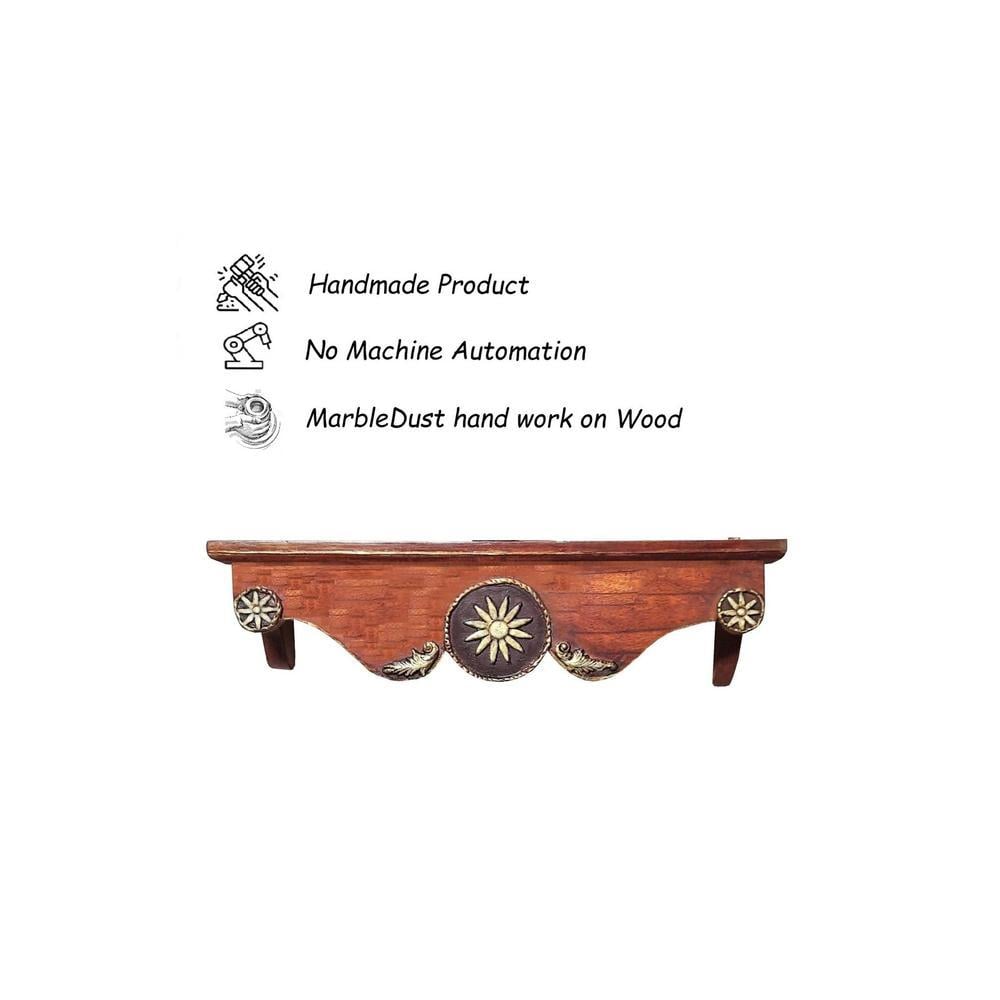Danforth Solid Wood Wall Shelf