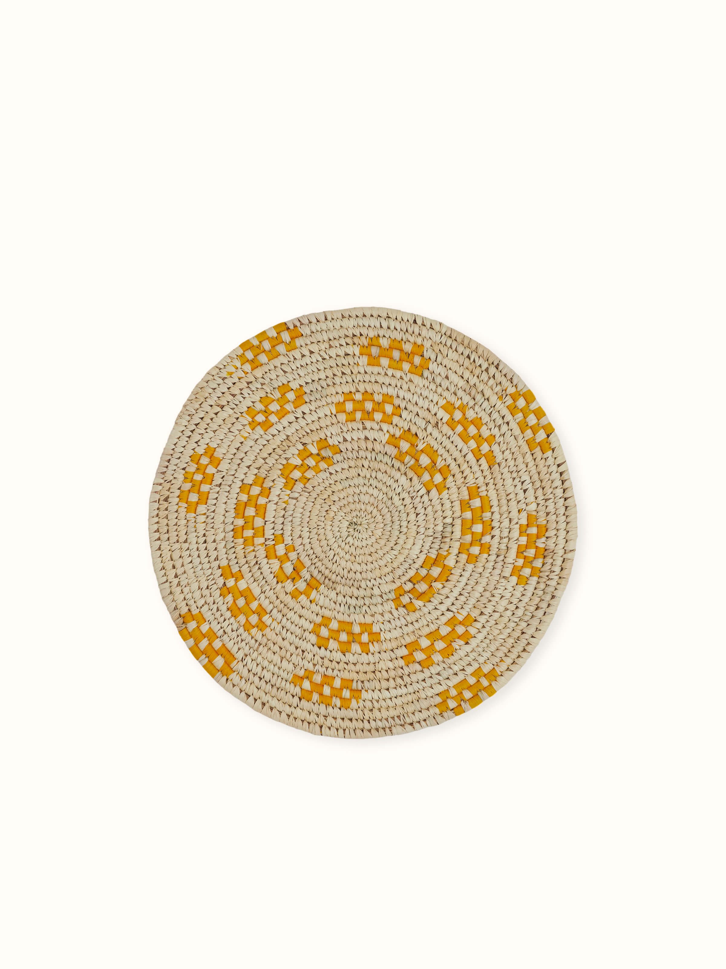 Angled shot emphasizing the weaving pattern and material quality