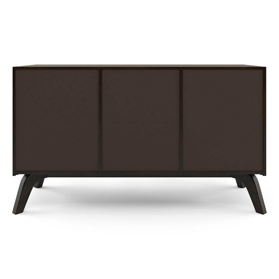 Taarkashi Solid Wood Sideboard in American Walnut Finish