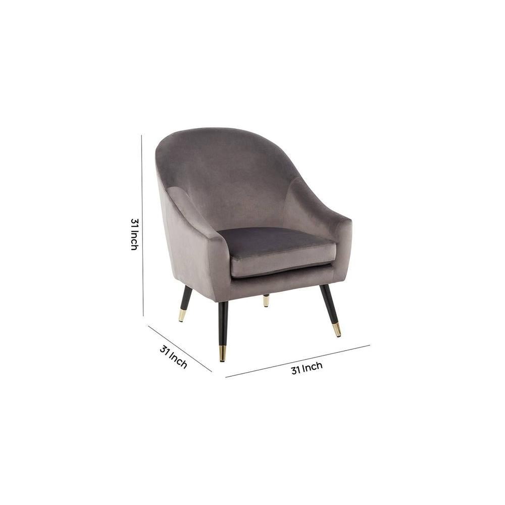Matisse Accent Chair in Grey Colour