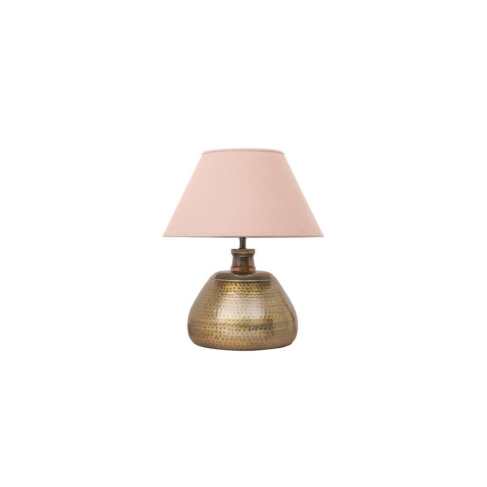Kyndall Antique Brass Metal Table Lamp