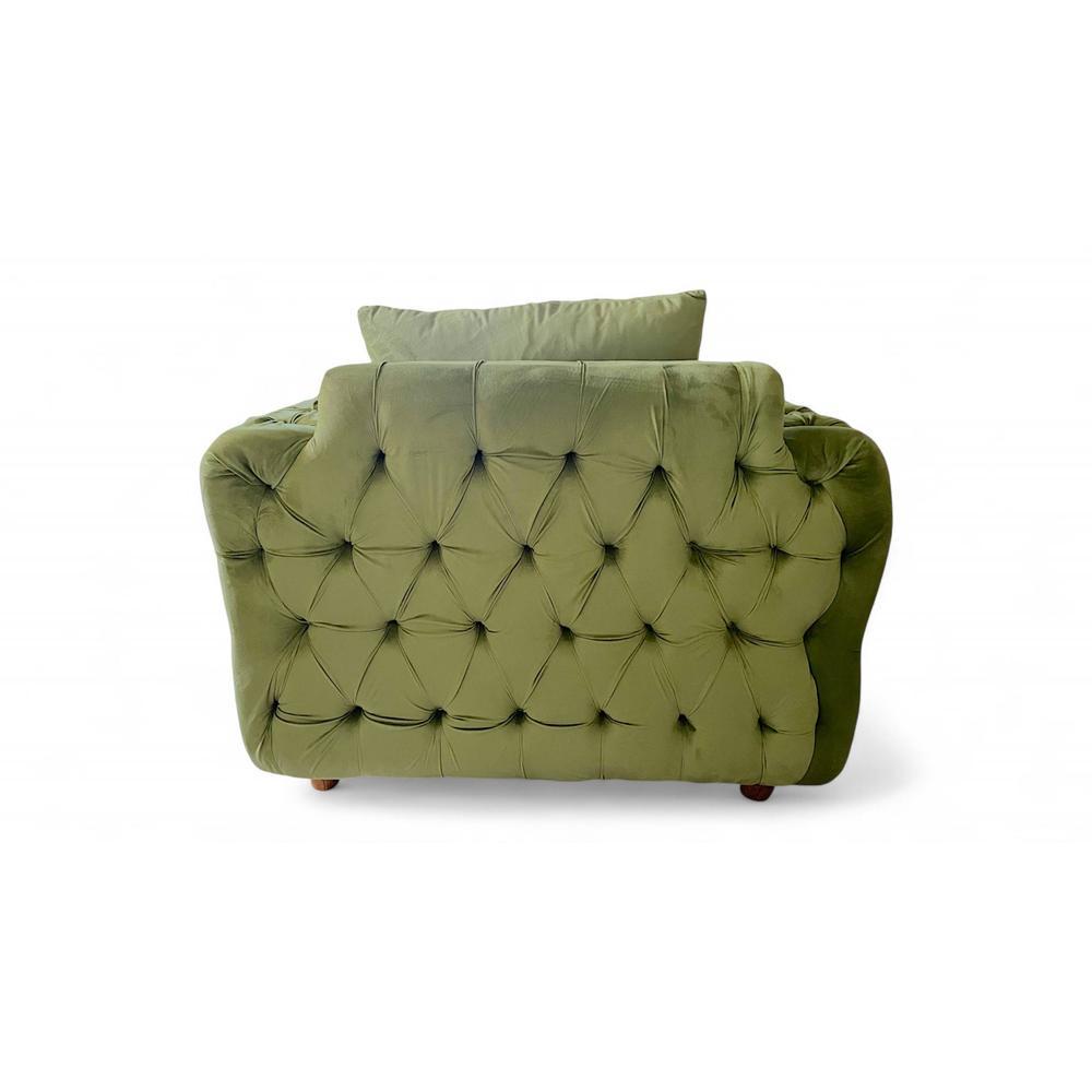 Jackson Solid Wood Contemporary 1 Seater Accent Chair