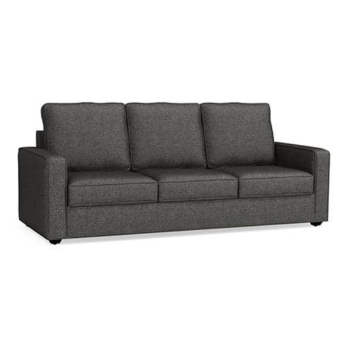 Apollo Sofa Set (Colour : Steel Grey, Cushion : Hard, Back Type : High Back, Seater : 3+1+1)