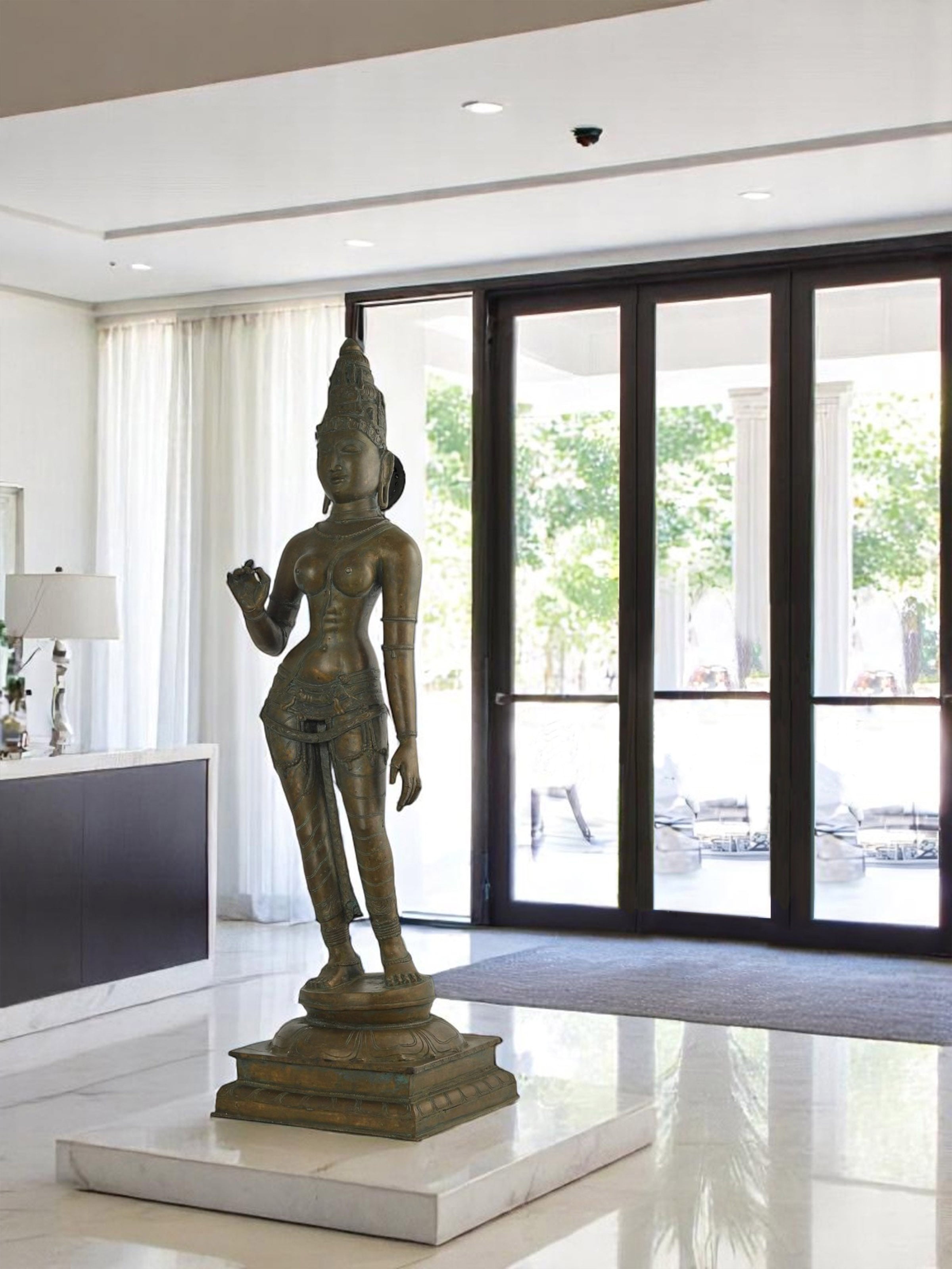 Bronze Casting Sivagami Idol
