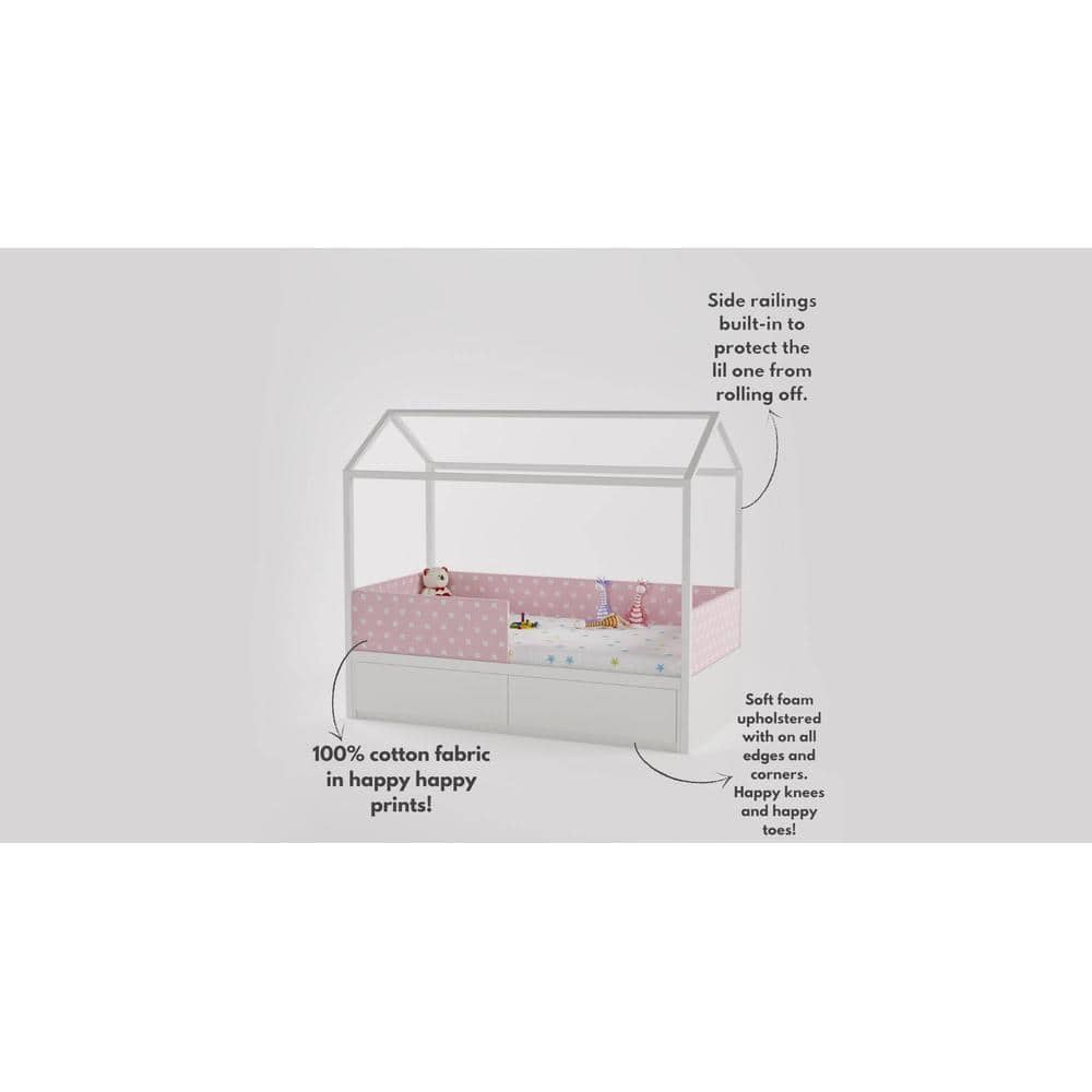 Windchime Engineered Wood Box Storage Bed in Light Grey Colour