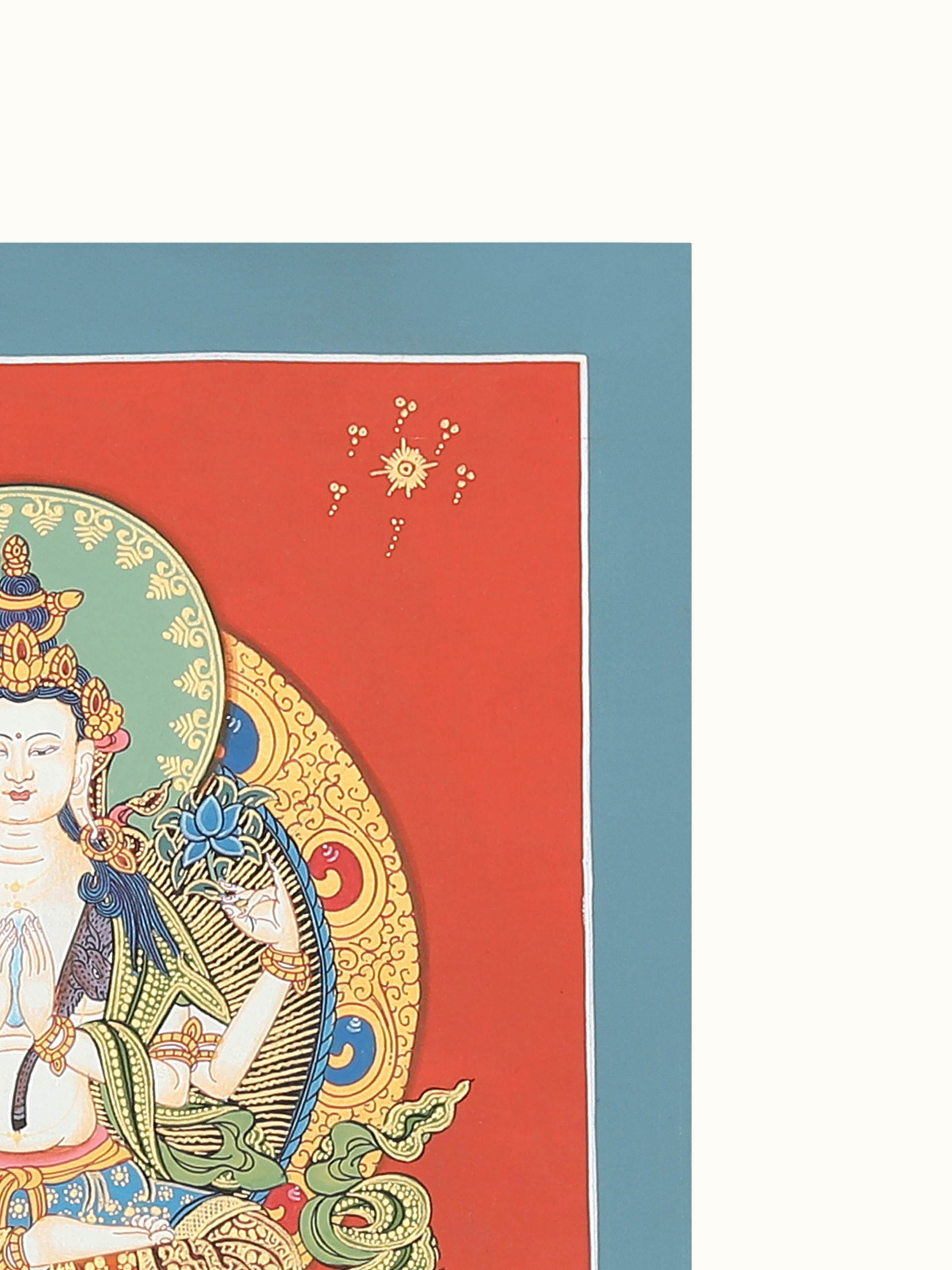Compassion Buddha Thangka Painting