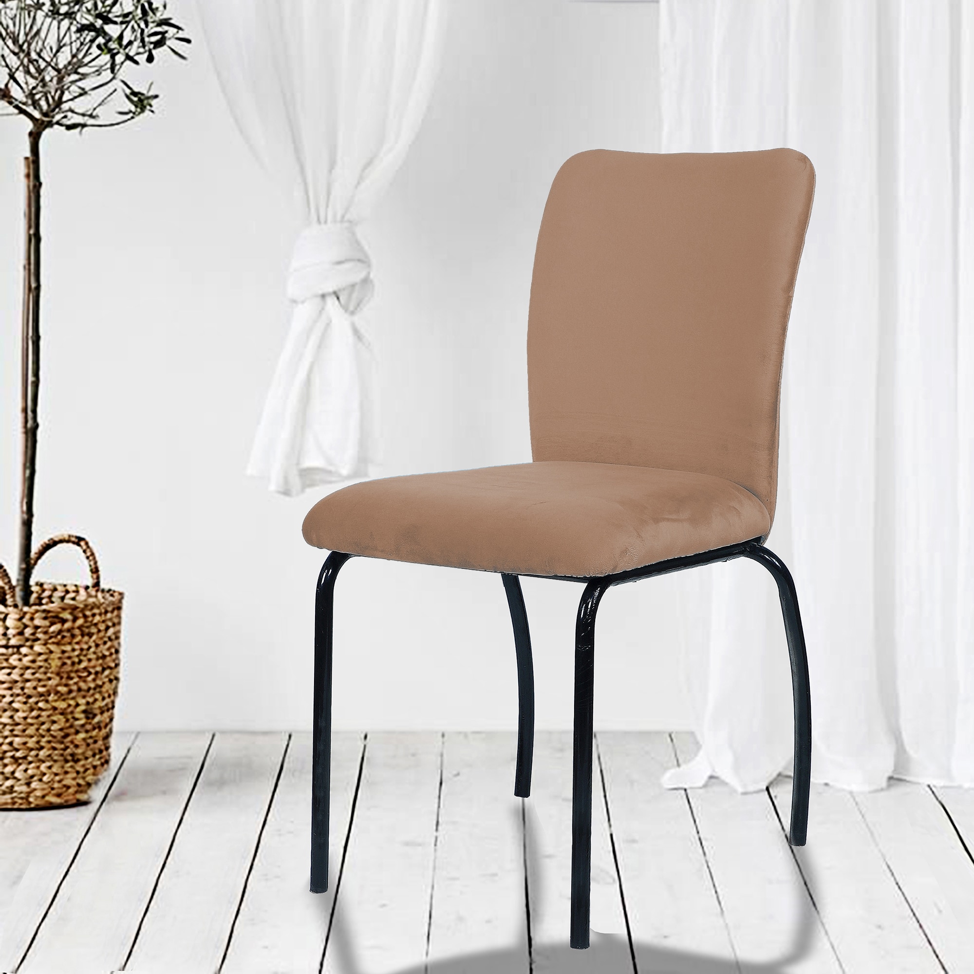 Fueanka Dining Chair in Beige