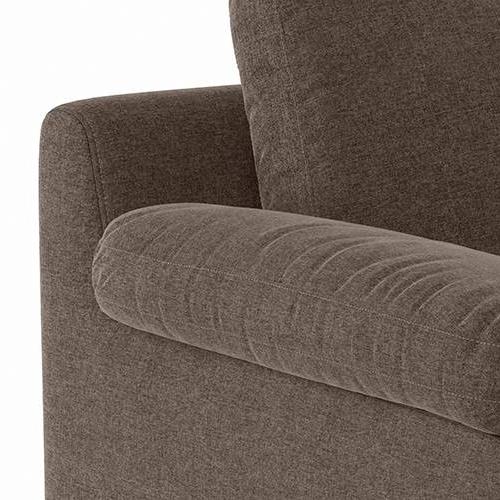 Esquel Essential 1 Seater Fabric Sofa in Daschund Brown Colour