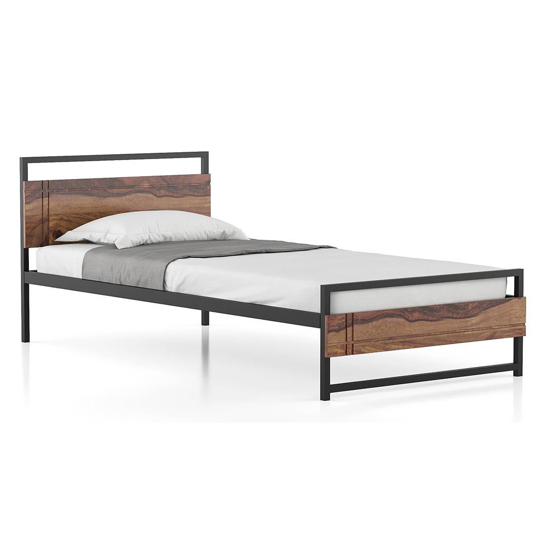 Nerja Non Storage Single Bed In Teak Finish