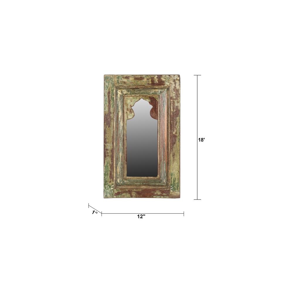 Frona vintage wall mirror 12inx1inx18in