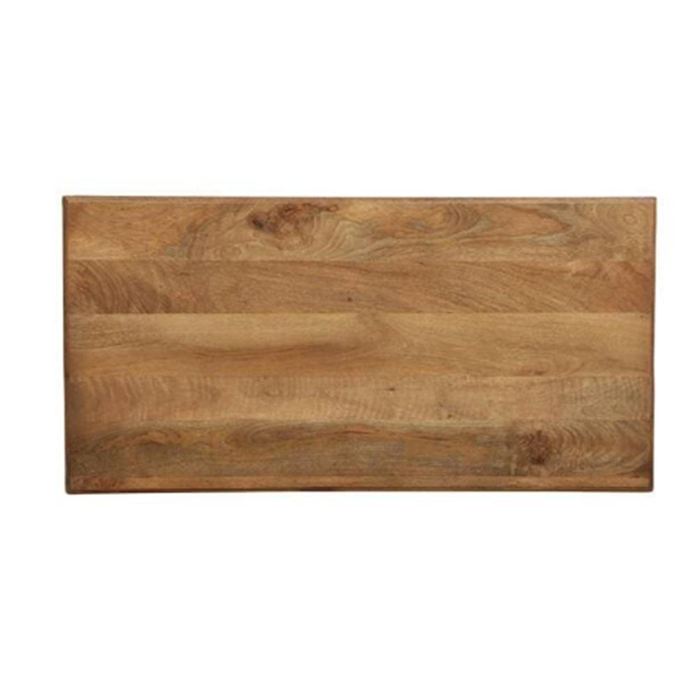 Hayden Solid Wood Coffee Table In Grey Finish