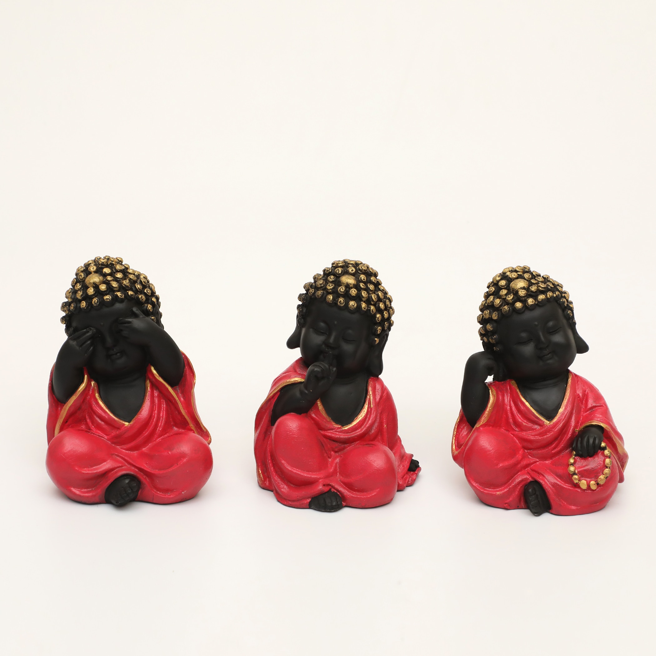 Stella Polyresin Figurine in Red Colour - Vedas