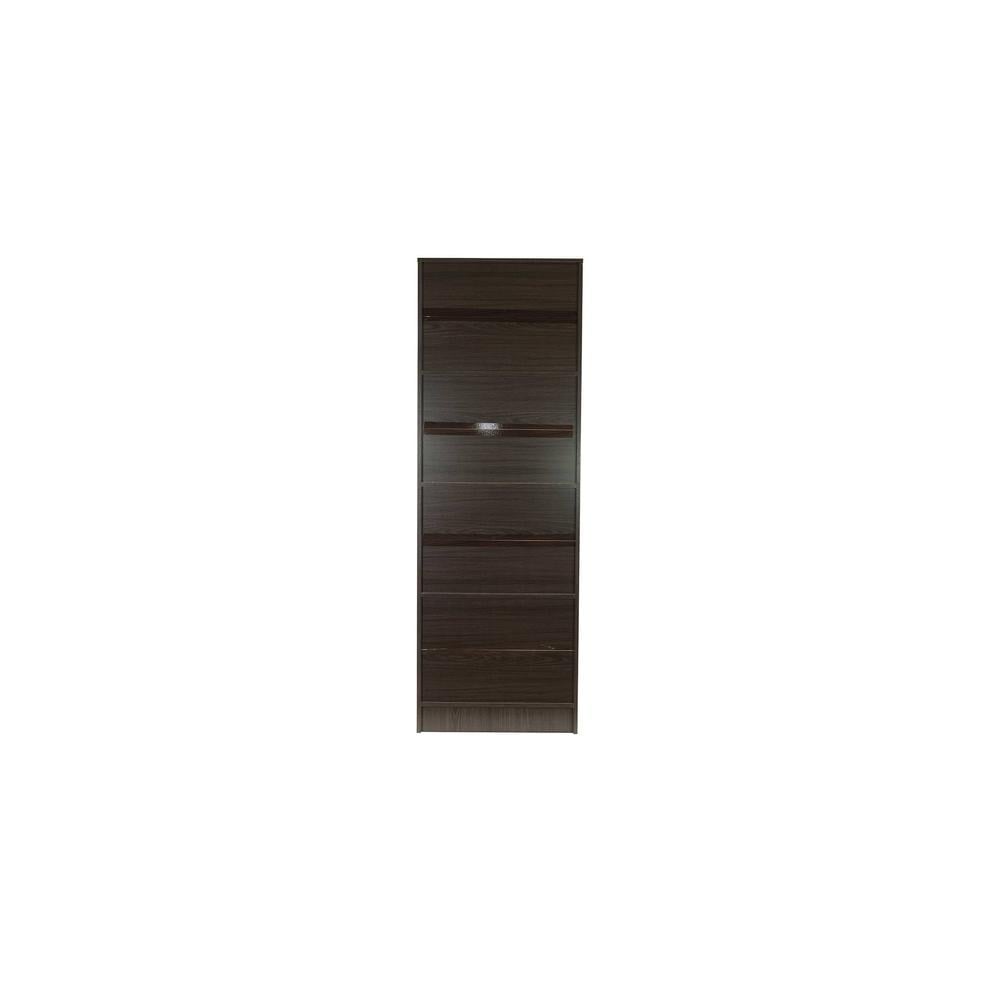 Hayao 4 Tier Book Shelf in Wenge Finish