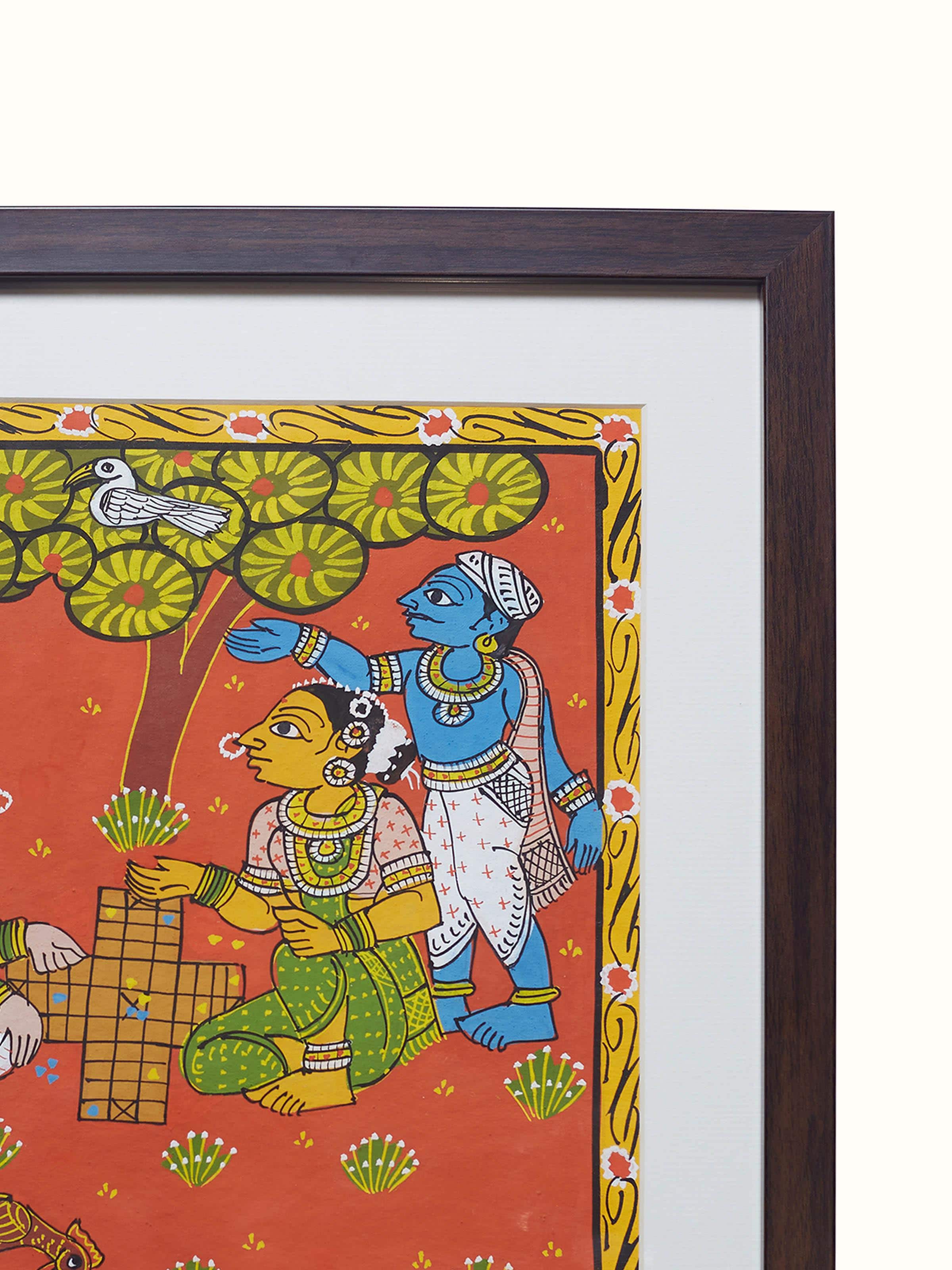 Jainoor Cheriyal Women Painting