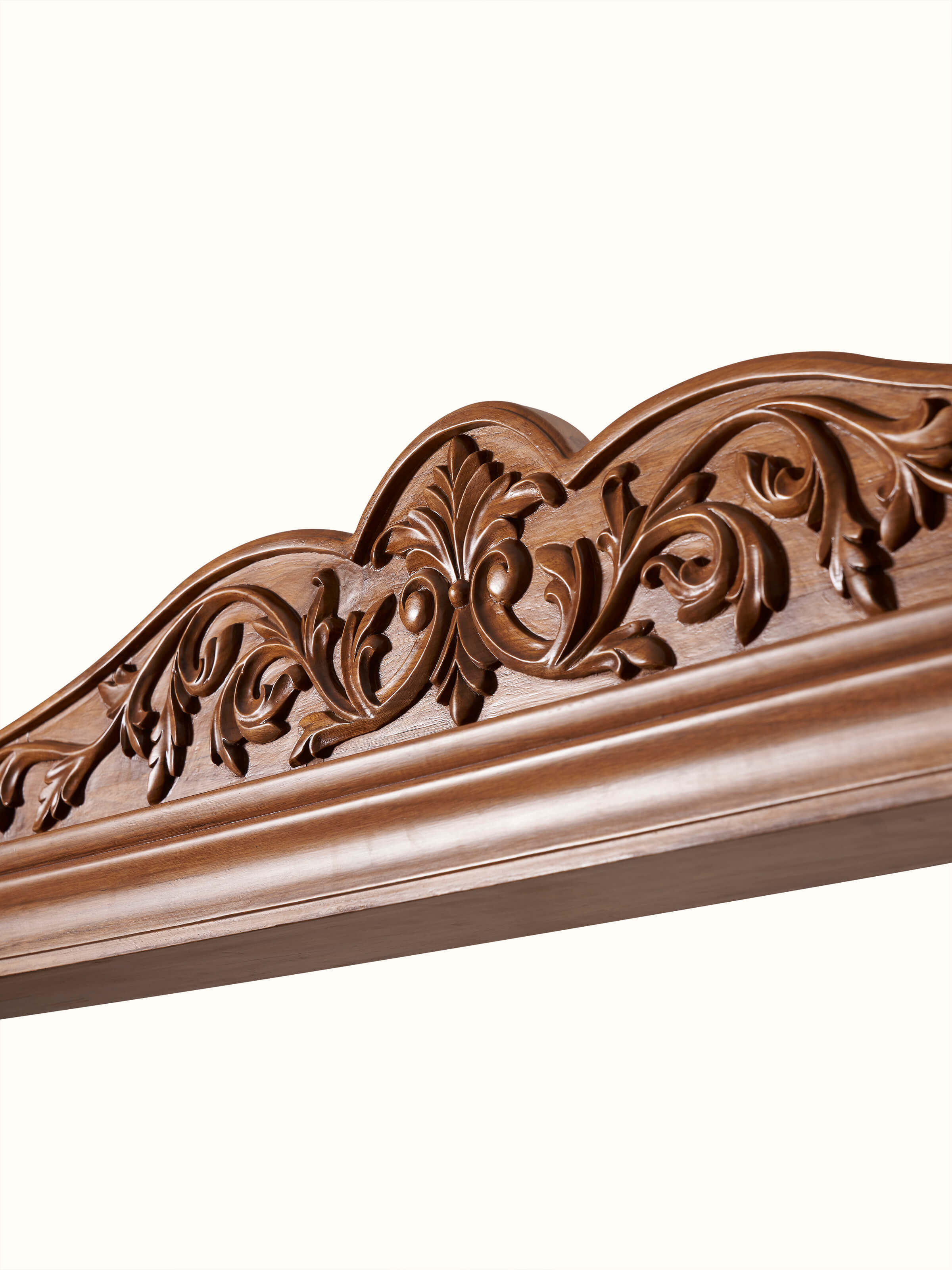 Lifestyle view of the upholstered Sheesham wood 2-seater swing in a home setting, showcasing its integration into a living space