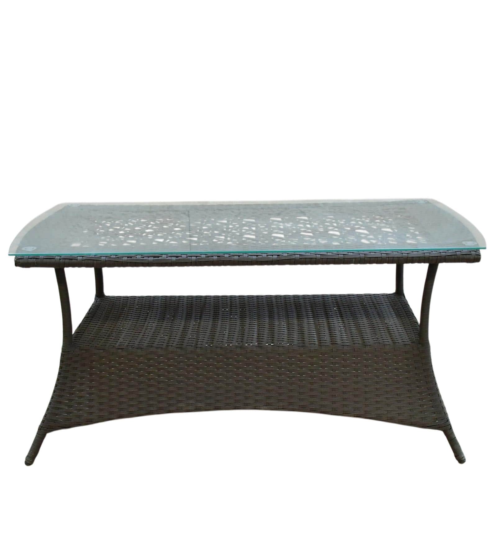 Dijon 2+1+1 Seater Wicker Sofa Set in White Colour