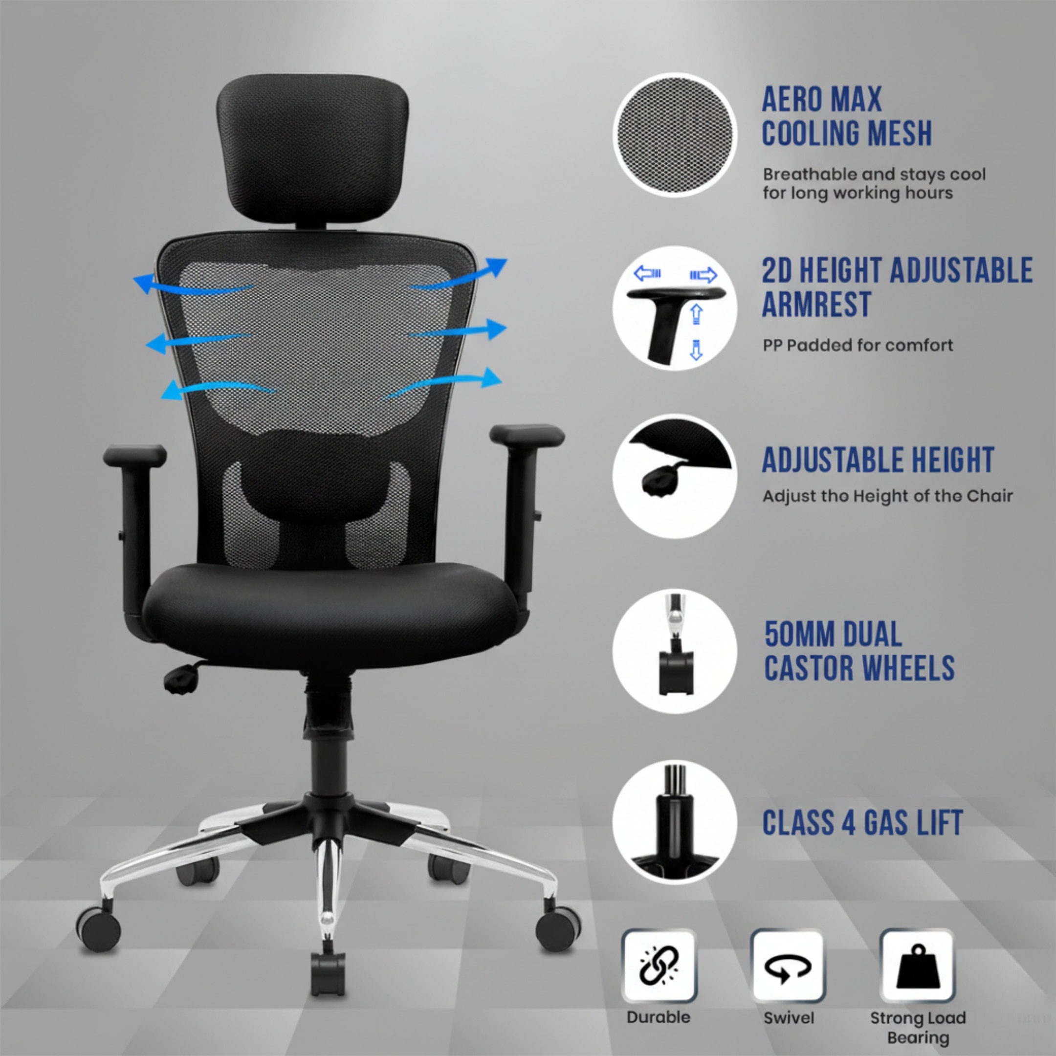 Zeus Study Chair
