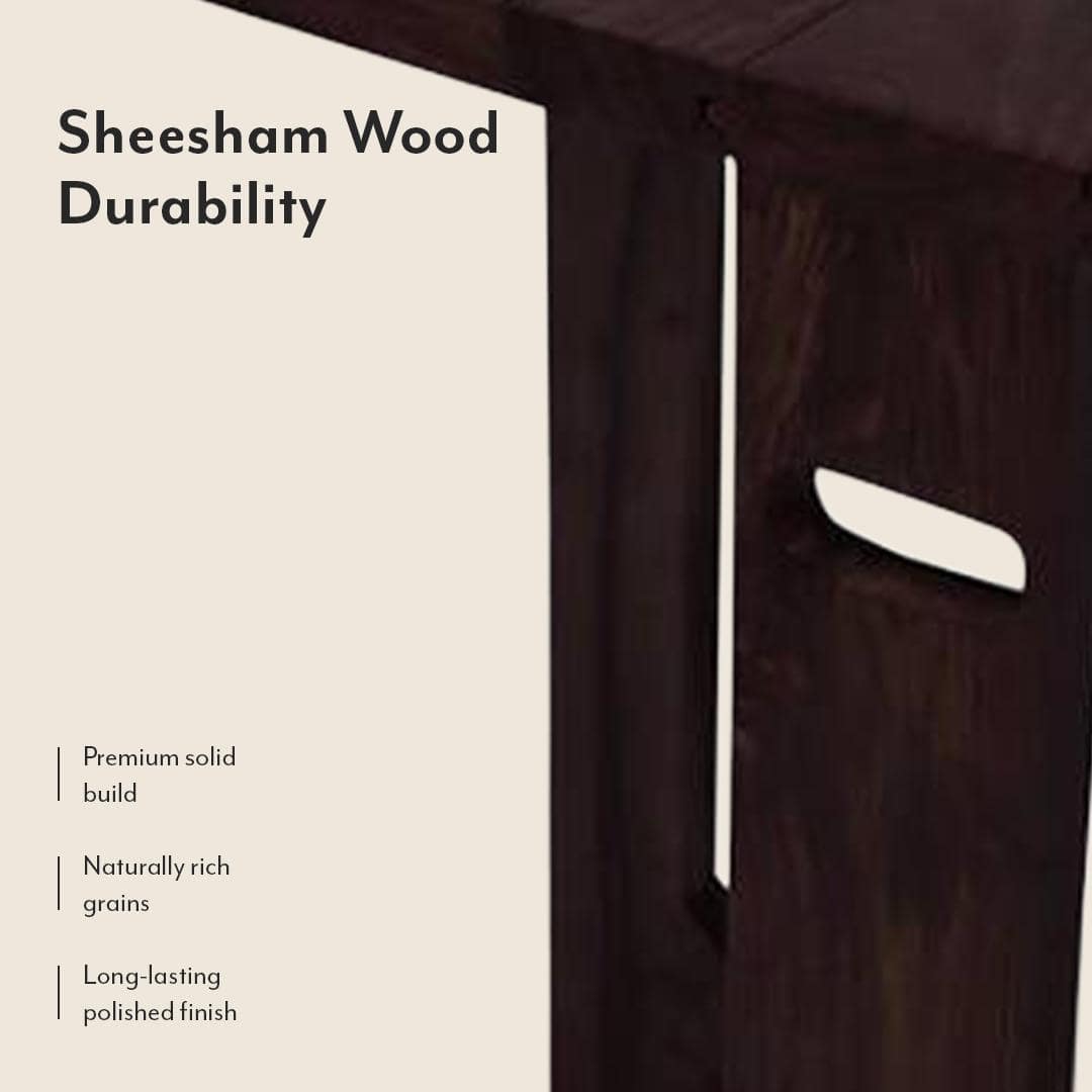 Danton Oribi Solid Wood 6 Seater Dining Table With Set Of 6 Chairs