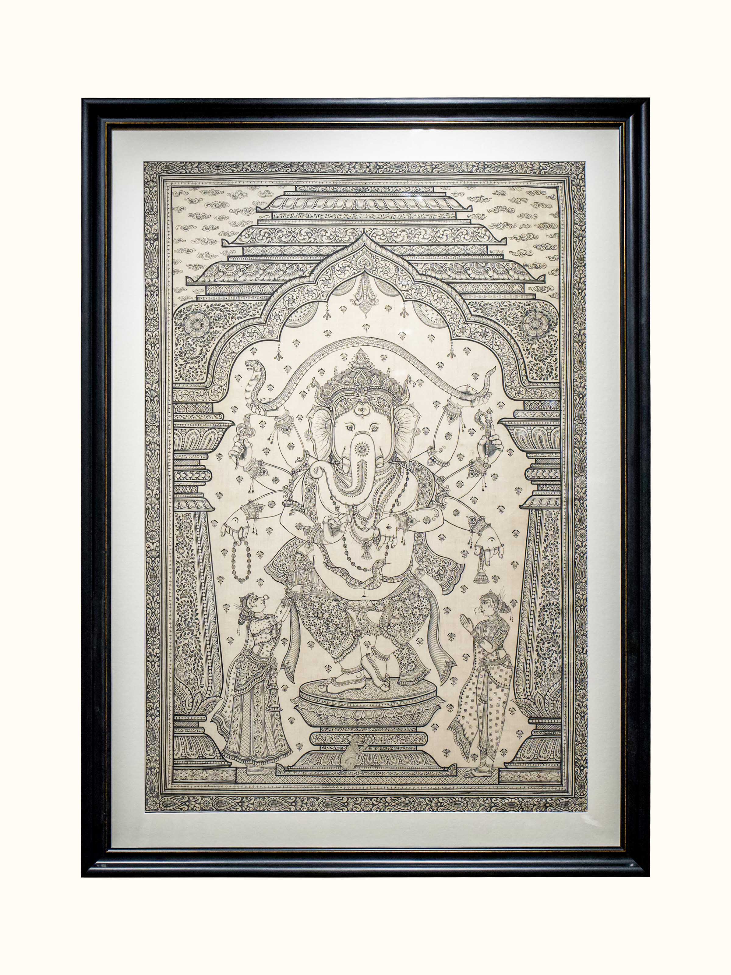 Ganesha Pattachitra Painting