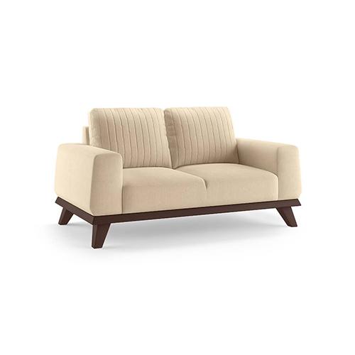 Granada Premium 2 Seater Fabric Sofa in Birch Beige Colour