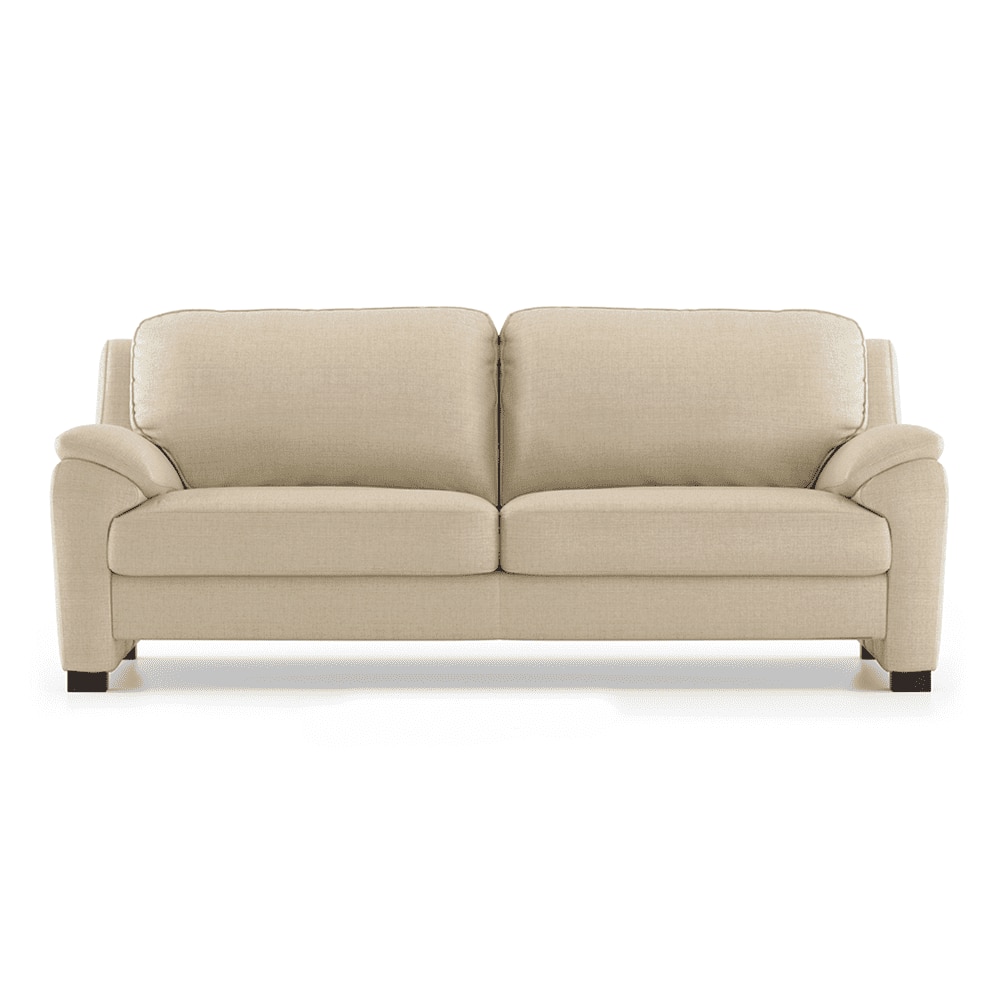 Farina Essential 3 Seater Fabric Sofa in Pearl Colour