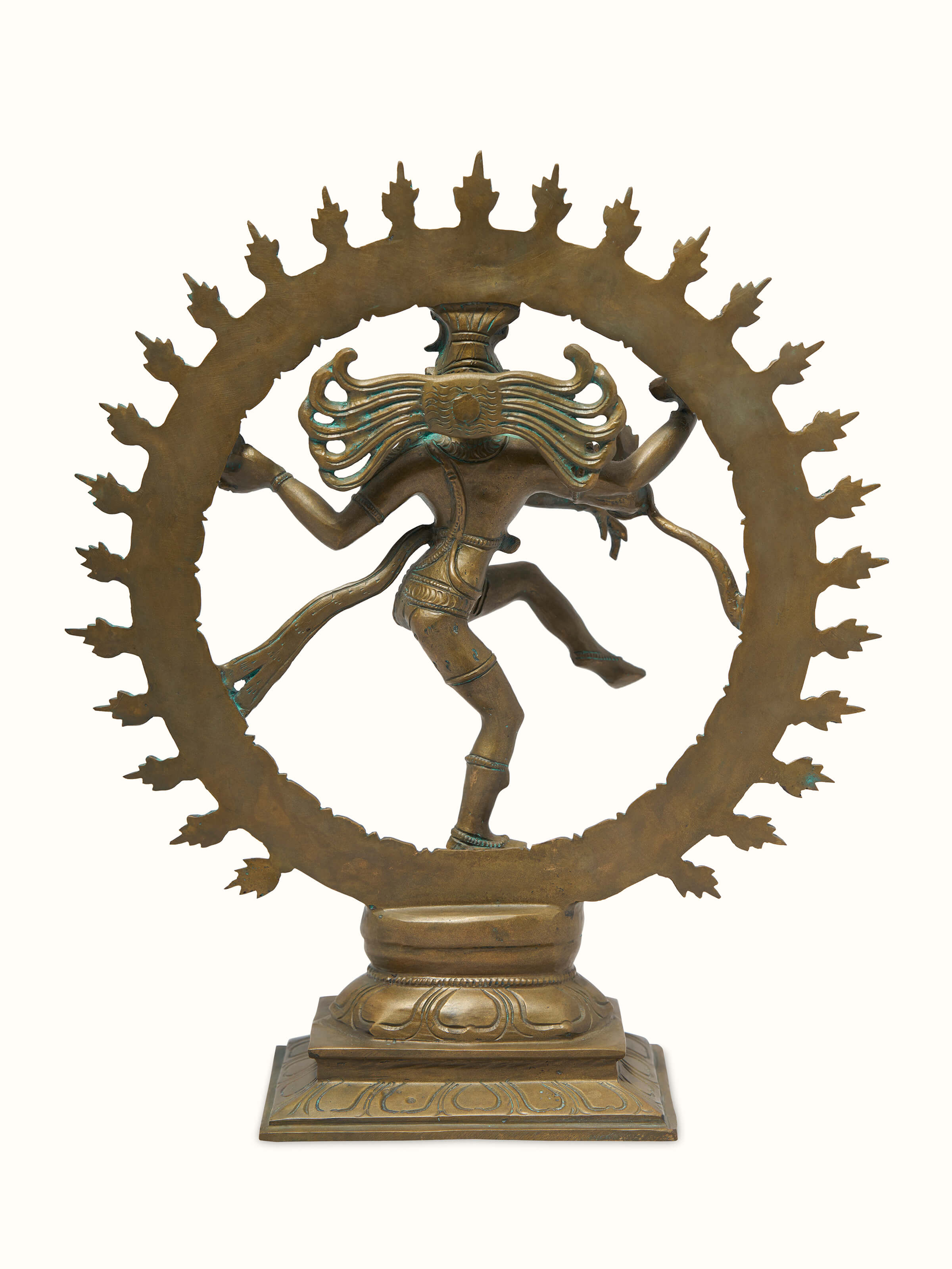 Back view of Divine Natraja Bronze Casting Idol