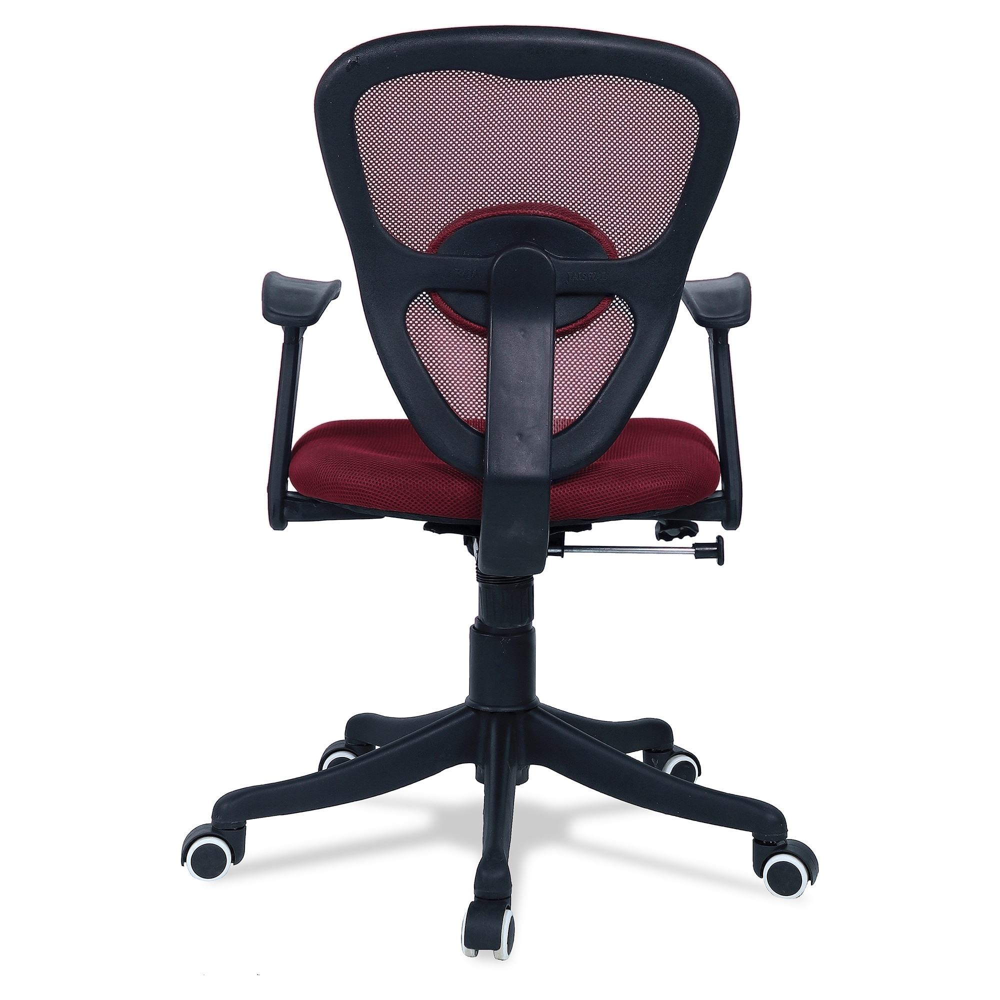 Aaeroa Low Back Ergonomic Chair in Maroon Colour