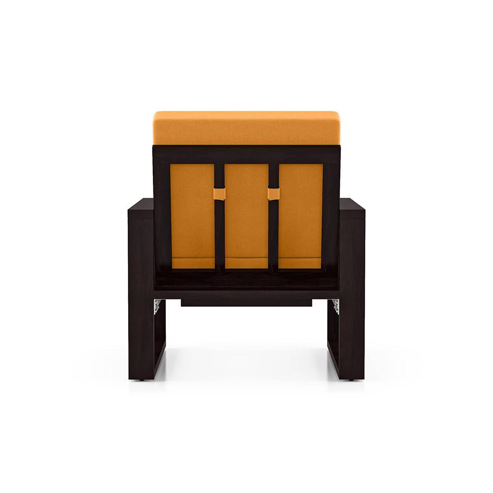 Eileen Wooden Sofa (Harvest Yellow)