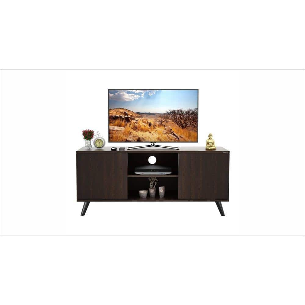 Harmond Engineered Wood TV Unit in Wenge Finish - RRV-000310