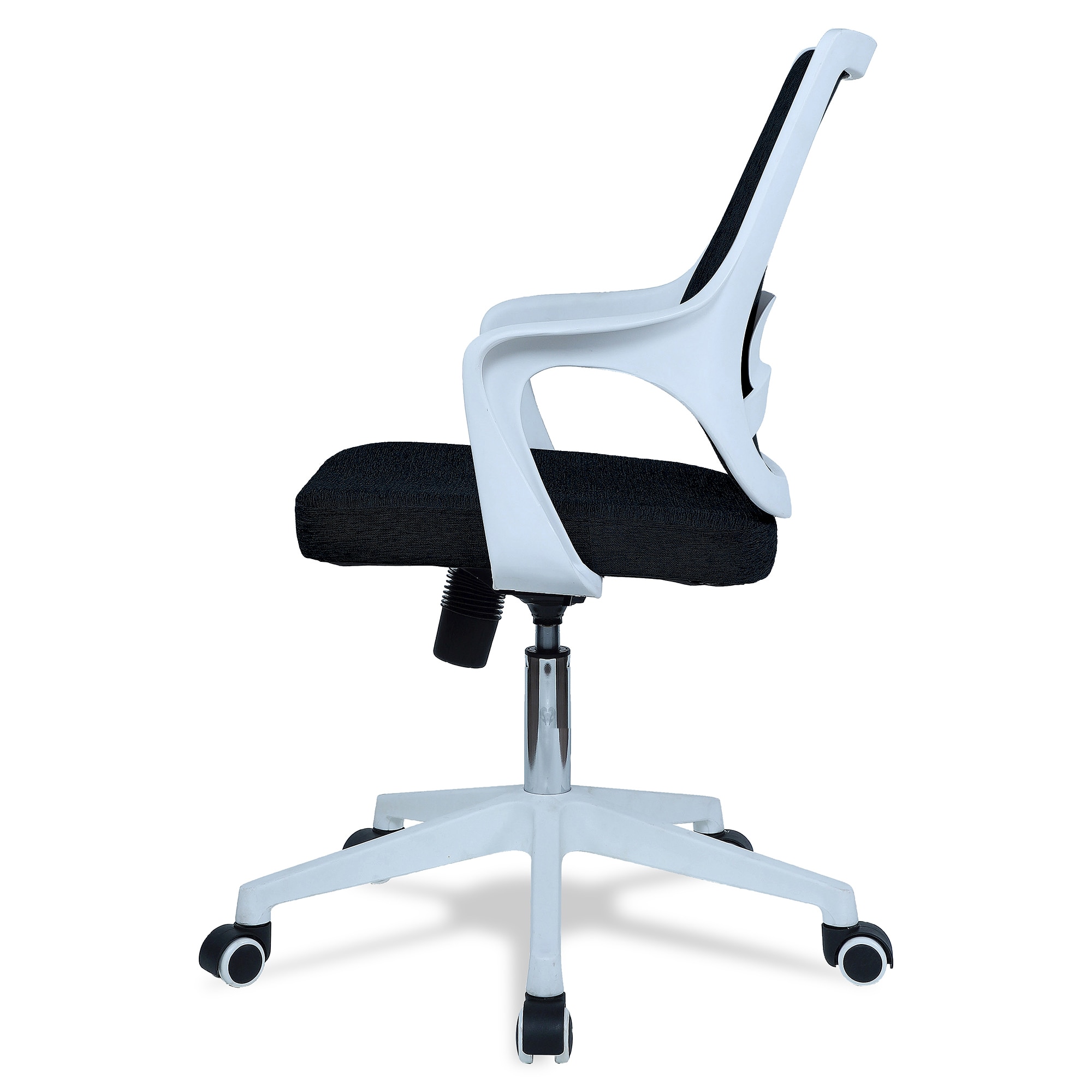 Mearveal Mid Back Ergonomic Chair in Black Colour