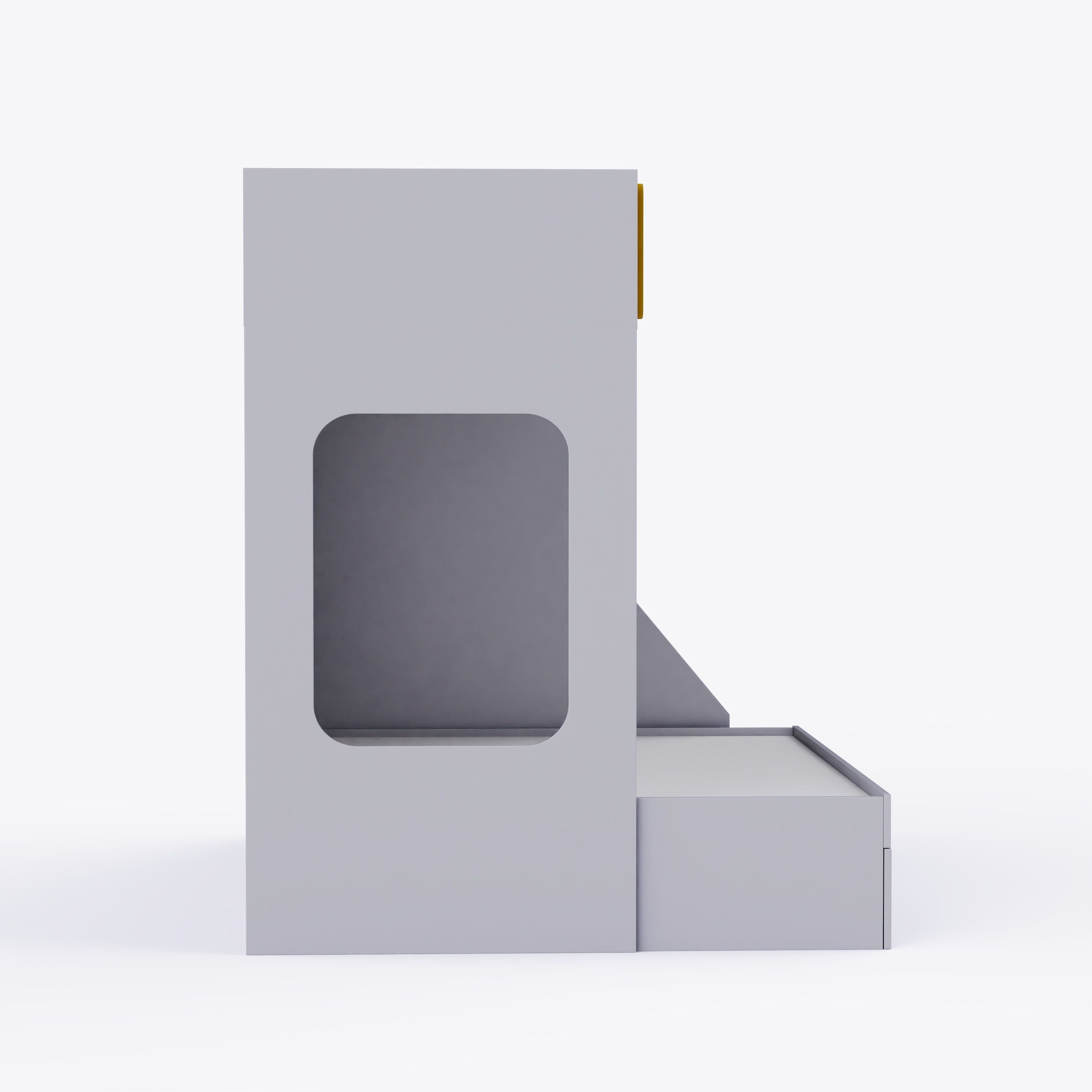 Pattern Dreams Bunk Bed  6X5 (Drawers On Wheels) In Caribe Colour