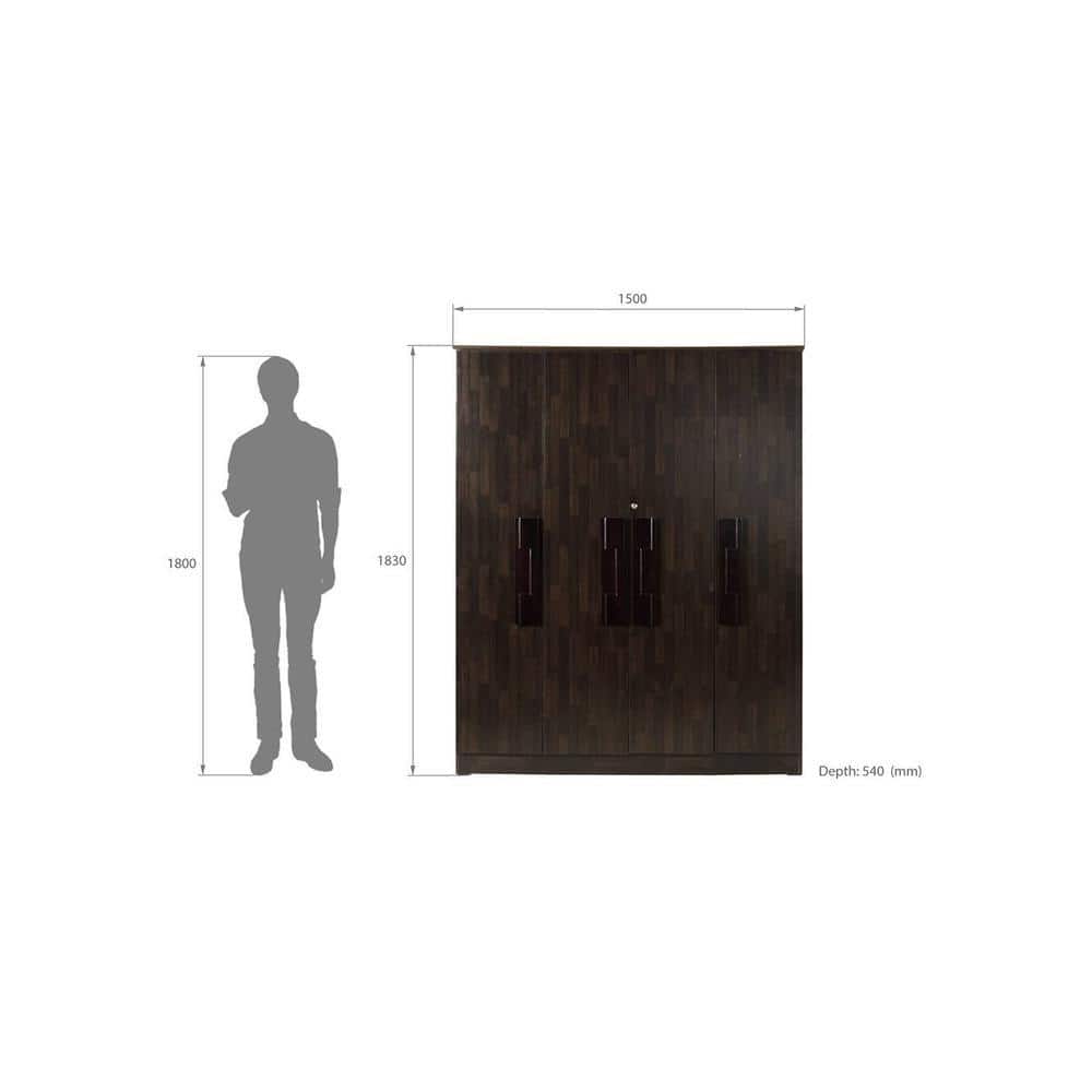 Serena 4 door Wardrobe