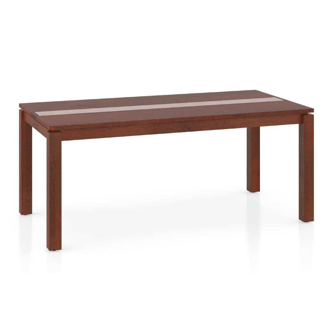 Atlas Crest Solid Wood 6 Seater Dining Table with Atlas Dining Chair set