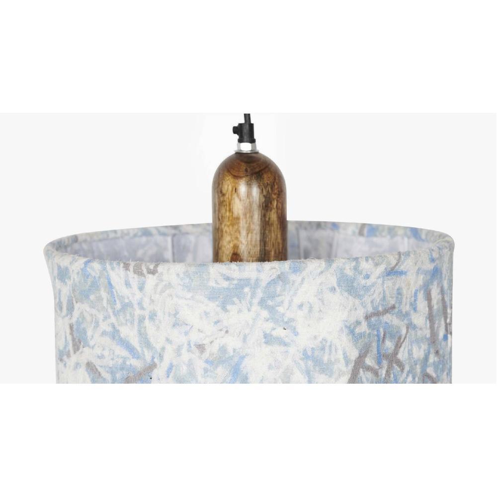 Flake Hanging Lamp - Blue