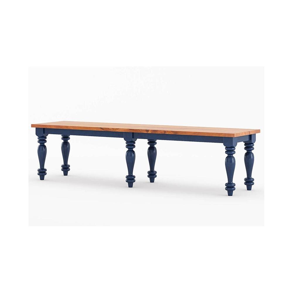 Noguchi  Mango Wood Bench In Natural