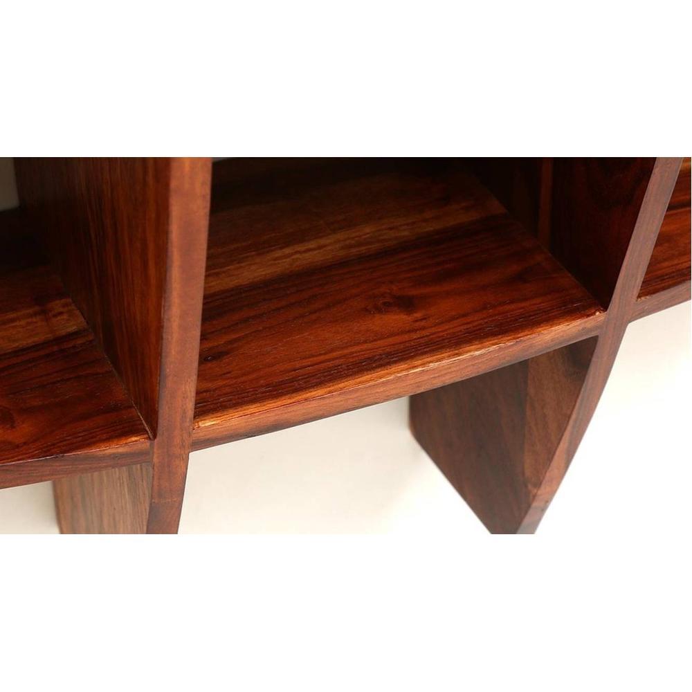 WOODENMOOD Square Wall Rack