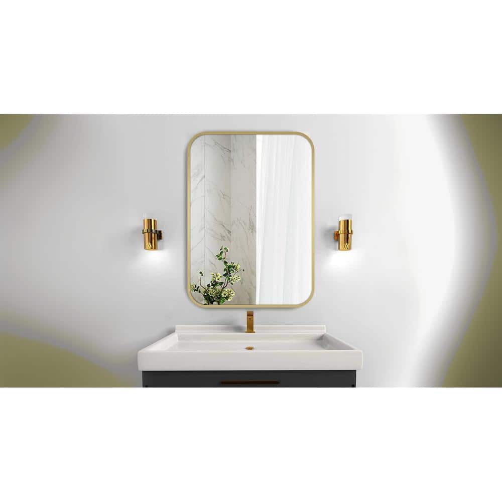 Aluminium Rectangular Decorative wall mirror by elegant arts and frames (Mirror size 500X700 mm)