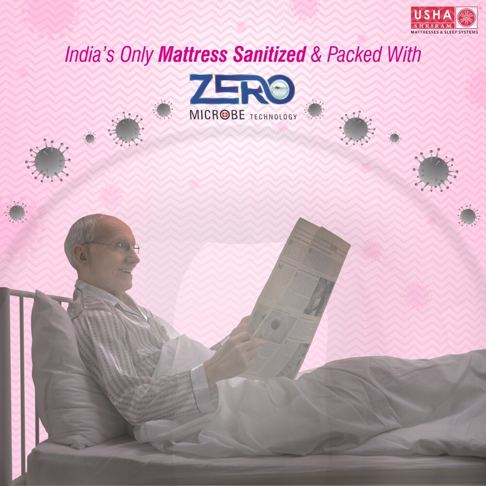 Aero Cool Gel with posture Control Tech King Size Mattress (80 x 72 in, 4 Inches)