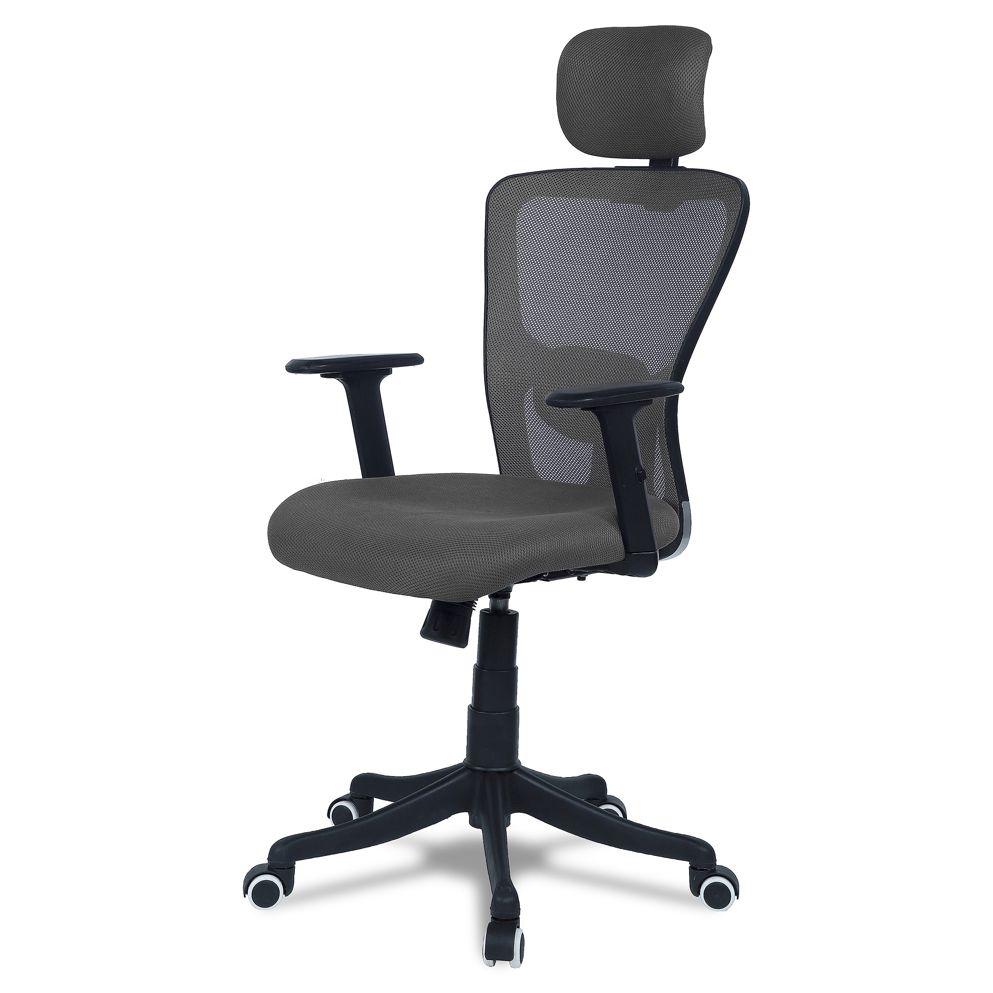 Dreaceo High Back Ergonomic Chair in Grey Colour