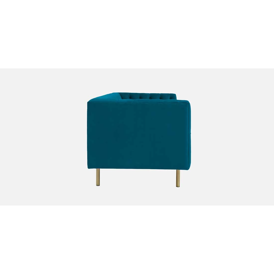 Caraven Fabric Sofa (Teal Blue)